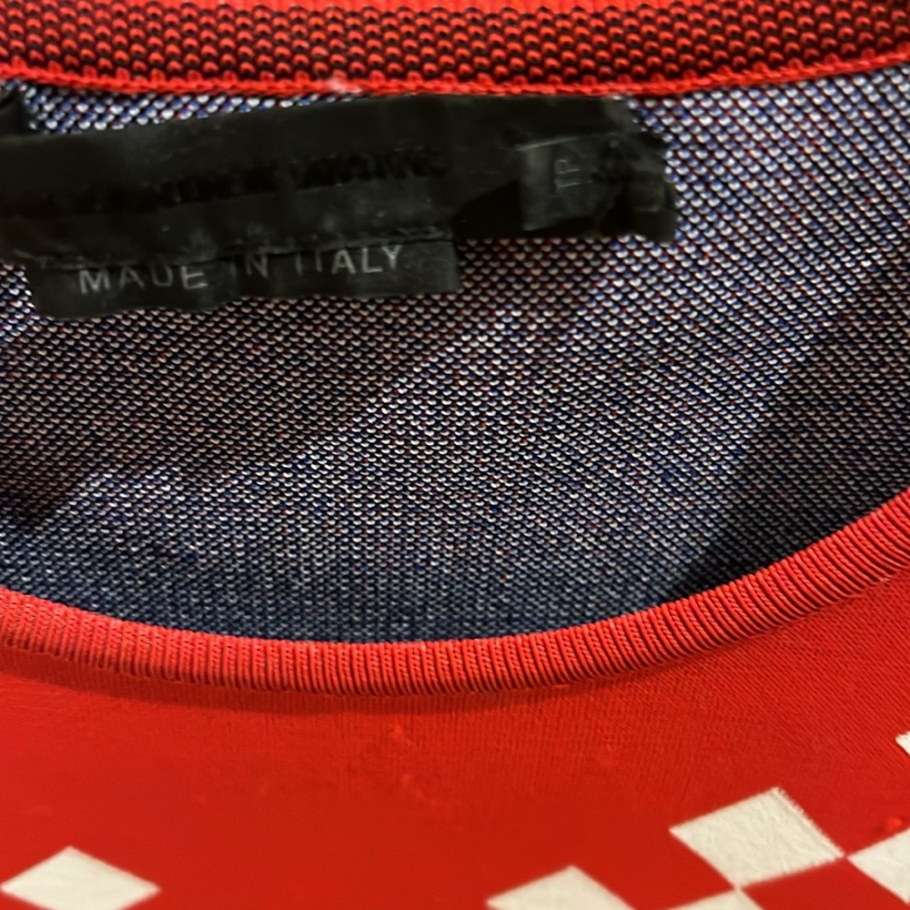 Alexander Wang Colorblock Checkerboard Bodycon Top - image 7